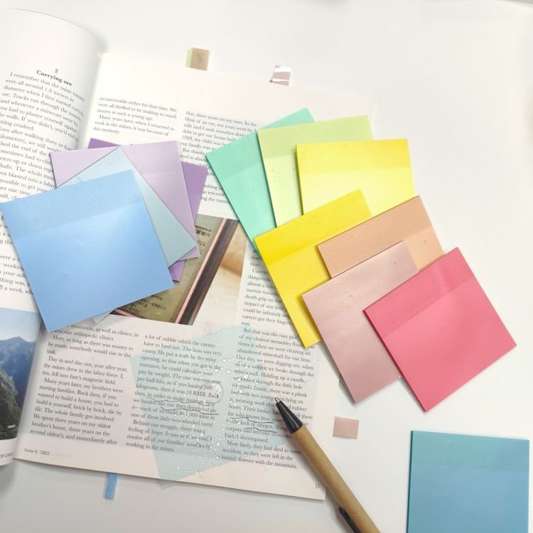 Stationery School Supplies Paper Stickers Index Posted It Sticky Note Pad Custom Memo Pad Sticky Notes School supplies