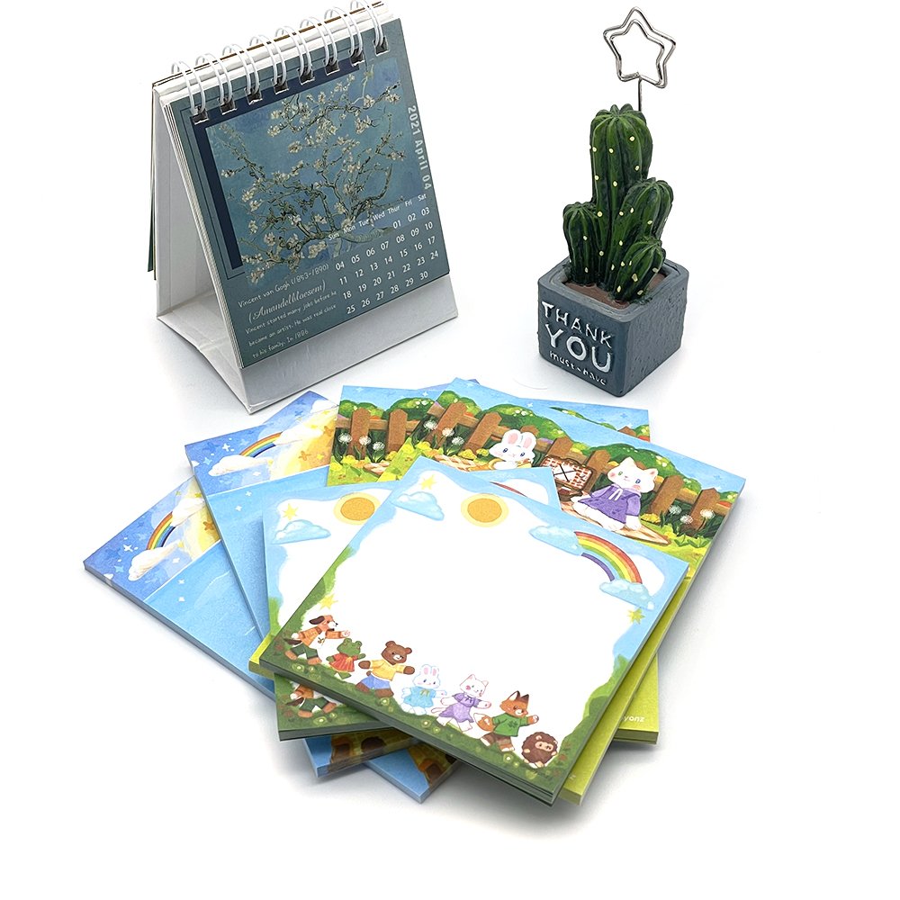 Custom Design Tear Notepad For Custom Memo Pad With Logo Adhesive Tape