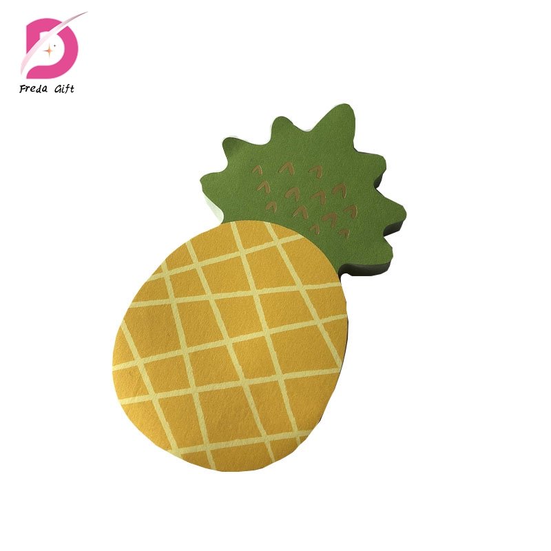 Wholesale cartoon animal sticky notes creative heart shaped Kawaii Memo pads high quality cute note paper