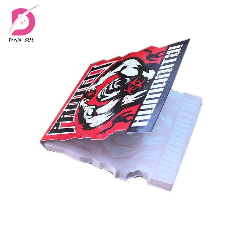 Wholesale cartoon animal sticky notes creative heart shaped Kawaii Memo pads high quality cute note paper