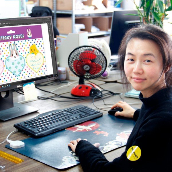 INTERWELL Custom Eco-friendly Sticky Notes Set with Ball Pen Cute Style for School Office & Promotion Use for Students