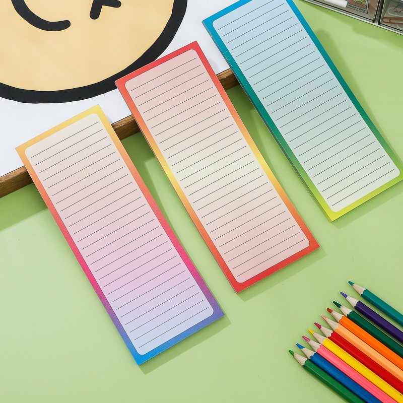 magnetism note pad Writing pad Refrigerator magnet line Message note Blank planner Decorative customizable