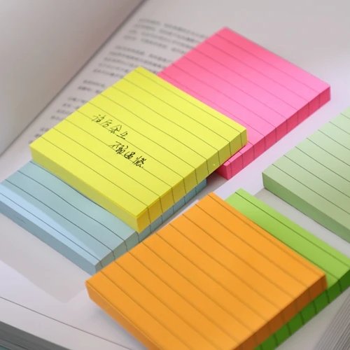 Custom Sticky Notes No Minimum Pad Art Memo Pad Sticky Note Mountains Colorful Sticky Note Pad notepad Custom stationery