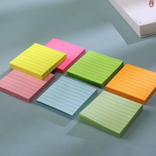 Custom Sticky Notes No Minimum Pad Art Memo Pad Sticky Note Mountains Colorful Sticky Note Pad notepad Custom stationery