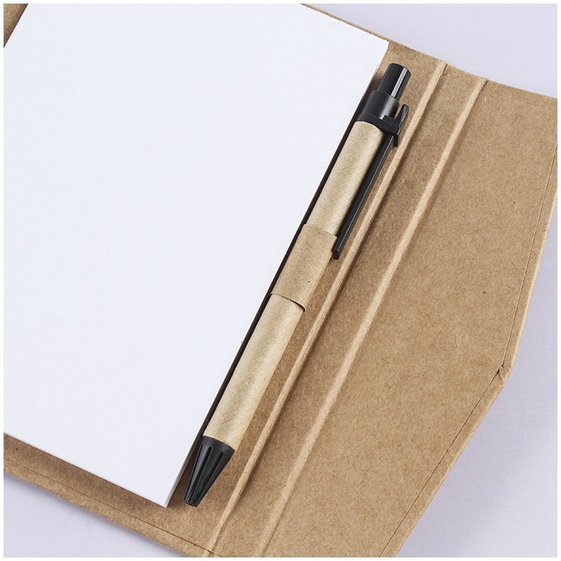 New arrival memo pad set post sticky note recycled paper Memo Pads with pen and gradient sticky note