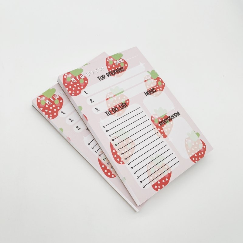 2025 Office Supplies A4 A5 100g Paper Business notebook legal pad Memo Pad Customize logo printed colorful loose leaf notepad
