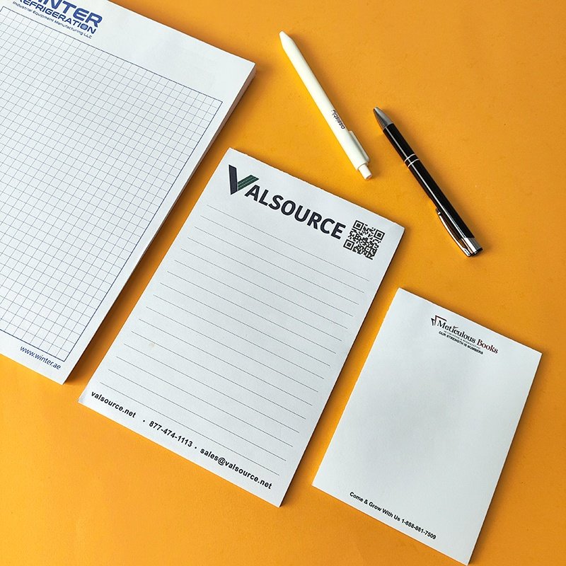 A4 A5 A6 Tear Away Customized Logo Tear Off Hotel Planner Notepad for Company Office Custom Memo Pad