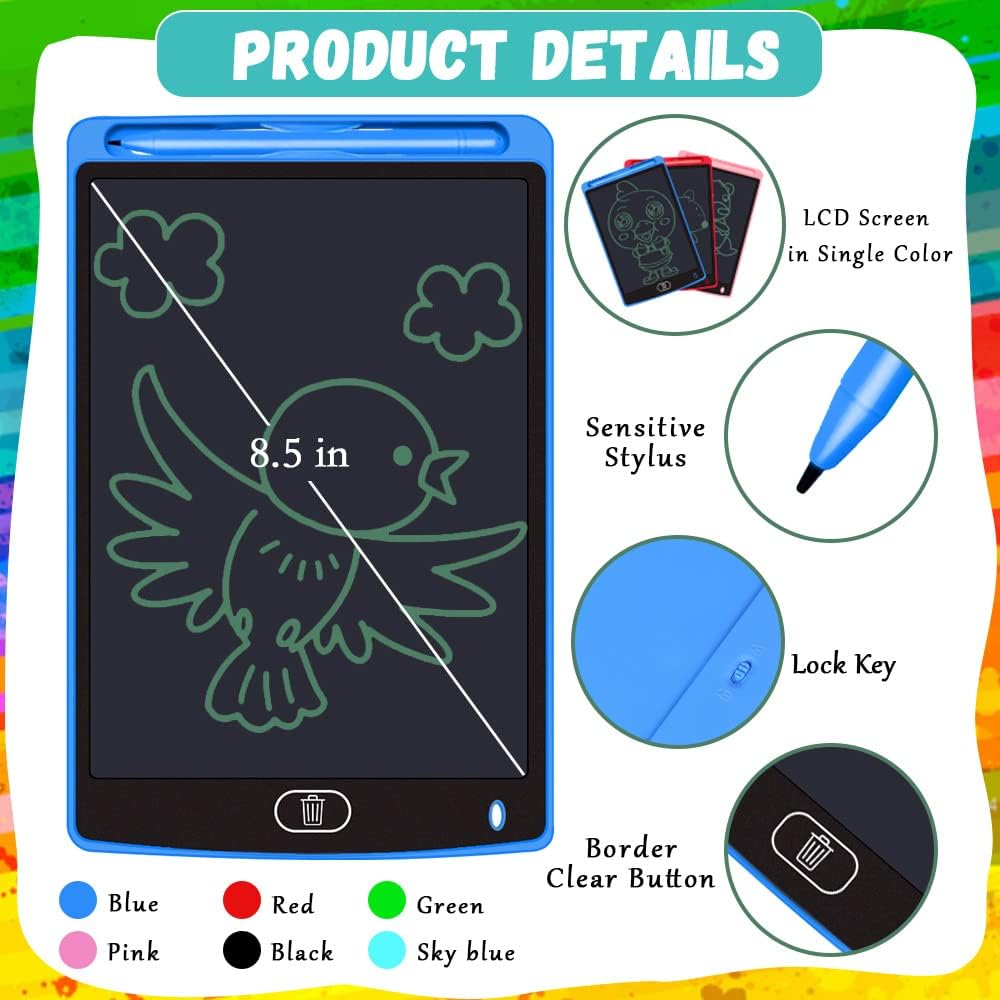 PT Trending Products Lcd Writing Tablet Color Drawing Board For Kids Lcd Writing Tablet12 10 8.5 Lcd Writing Tablet