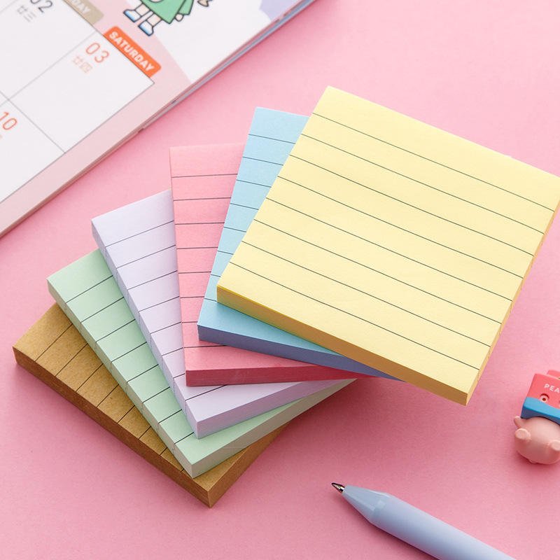 To Do list sticky notes 3x3 size planner memo books cute kawaii office supplies school stationary accessories custom Wholesale
