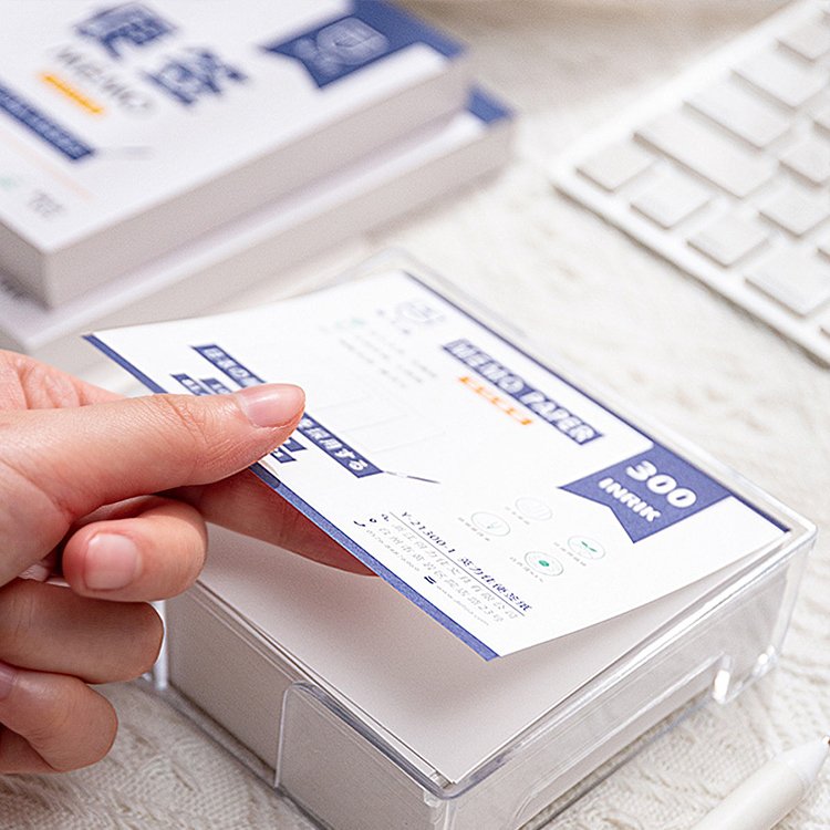 Wholesale Desktop Note Pad 300 Sheets Memo Pad Custom Notepad With Logo