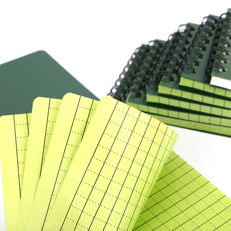 Hot Sale Customized Mini 3"x 5" Spiral Notepad All Weather Waterproof Pocket Notebook Custom Memo Pads
