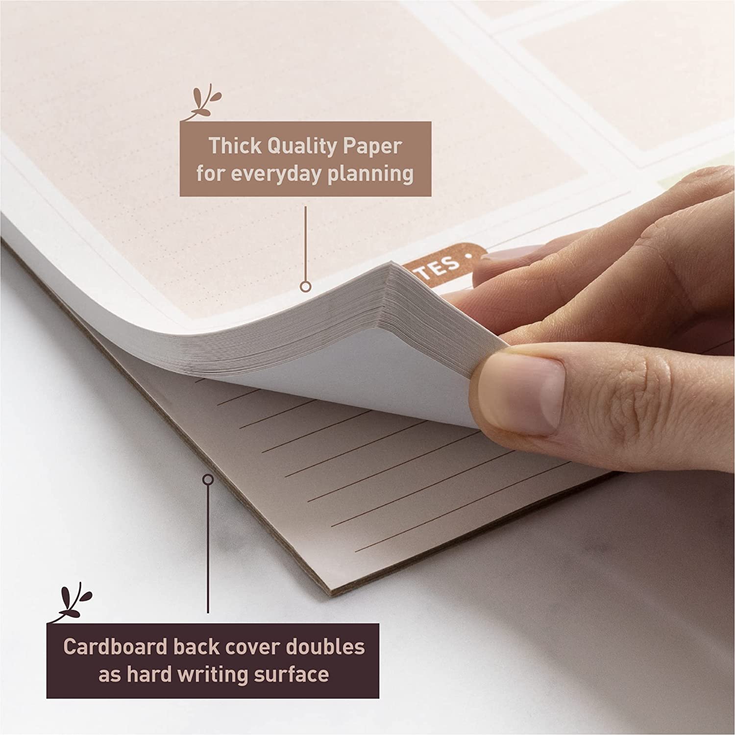 Custom Daily Notepad Planner Shopping List Checklist Customizable memo pad Sticky Notes To Do List