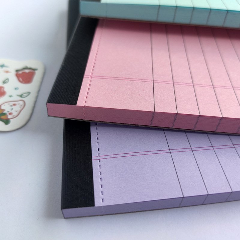 2024 Wholesale Custom Rule daily NotePad with logo Lined Writing to do list notepad for business school home office