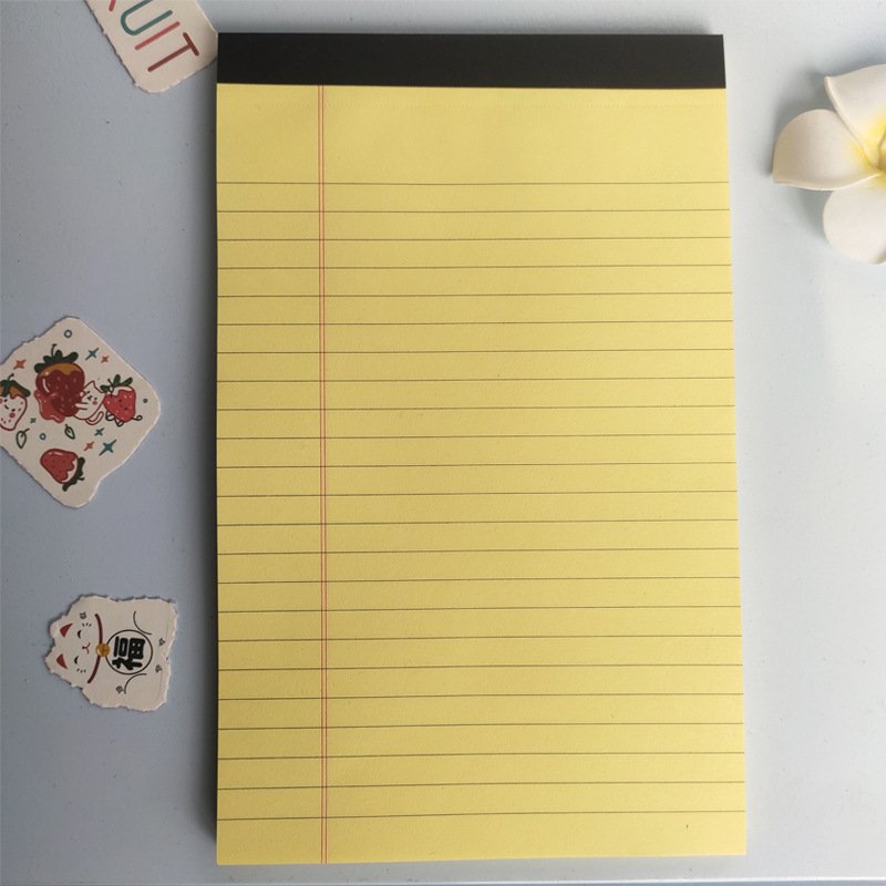 2024 Wholesale Custom Rule daily NotePad with logo Lined Writing to do list notepad for business school home office