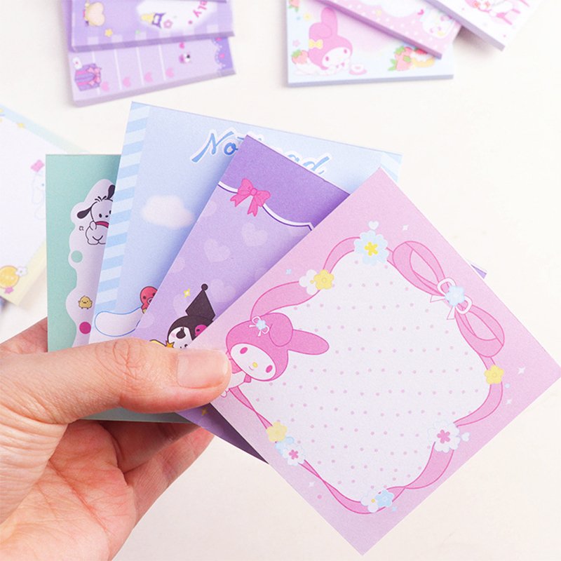 Custom Printing Kawaii Office School Stationery Christmas Sticky Pads Notepad