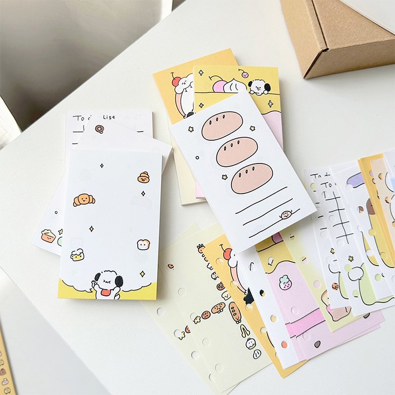 Custom Printing Kawaii Office School Stationery Christmas Sticky Pads Notepad