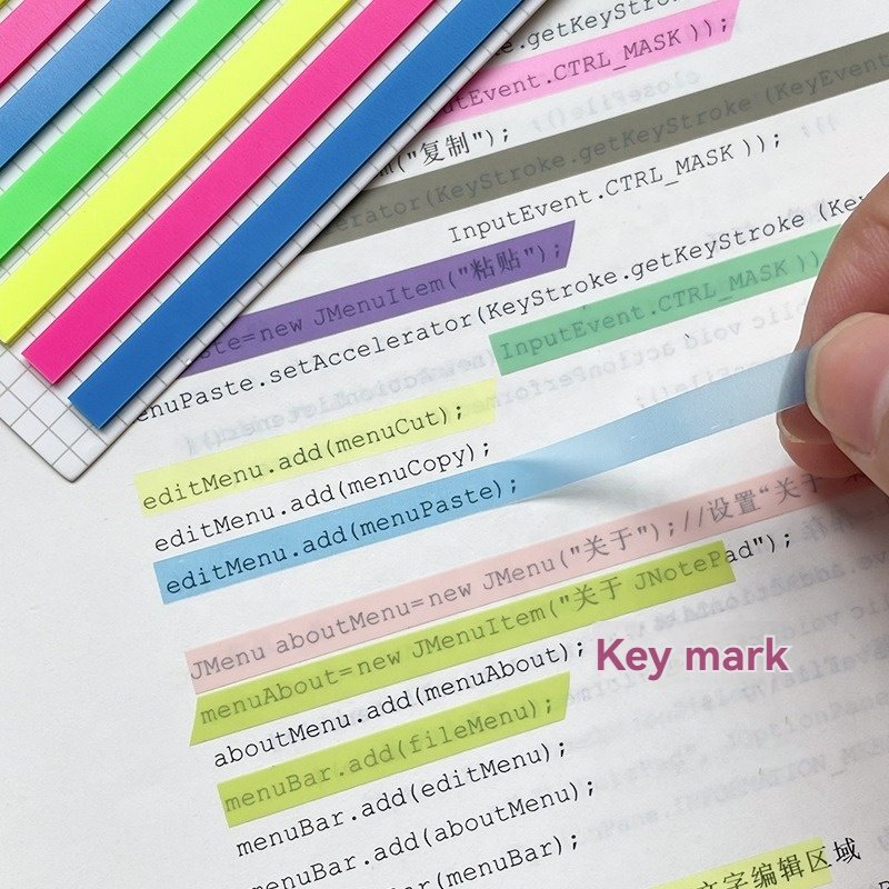 Creative solid color to do list sticky notes kawaii sticky notes for students and office use