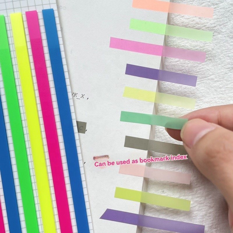 Creative solid color to do list sticky notes kawaii sticky notes for students and office use