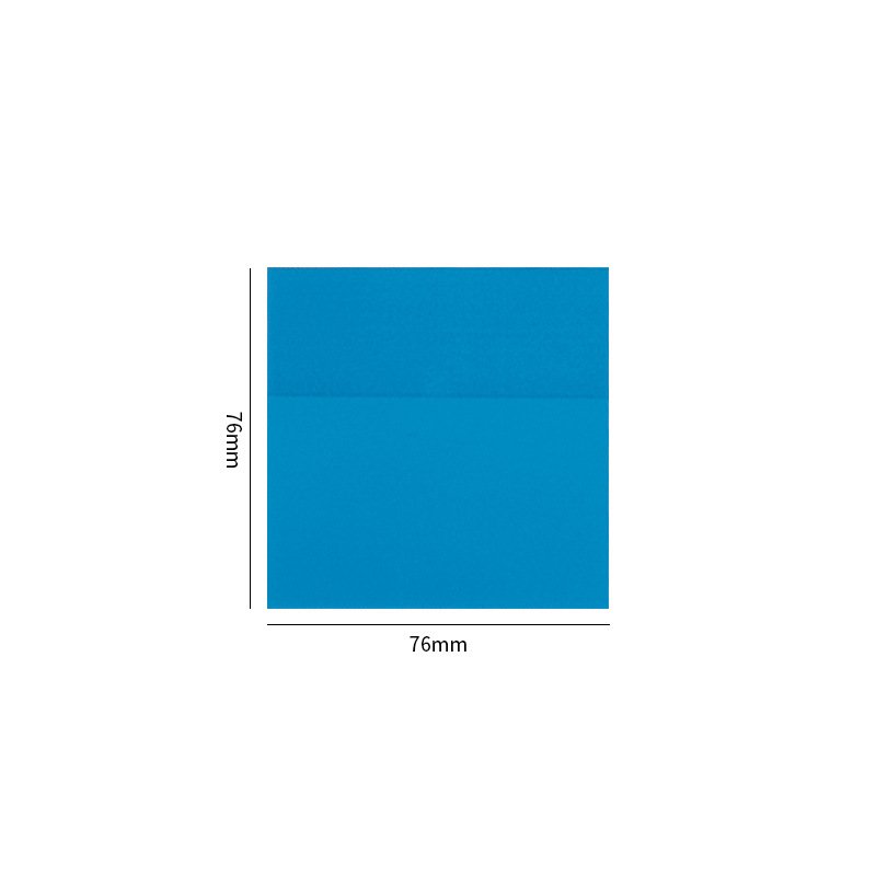 HengXin transparent sticky note 3*3inch stationery notepad self-adhesive fluorescent school supplies
