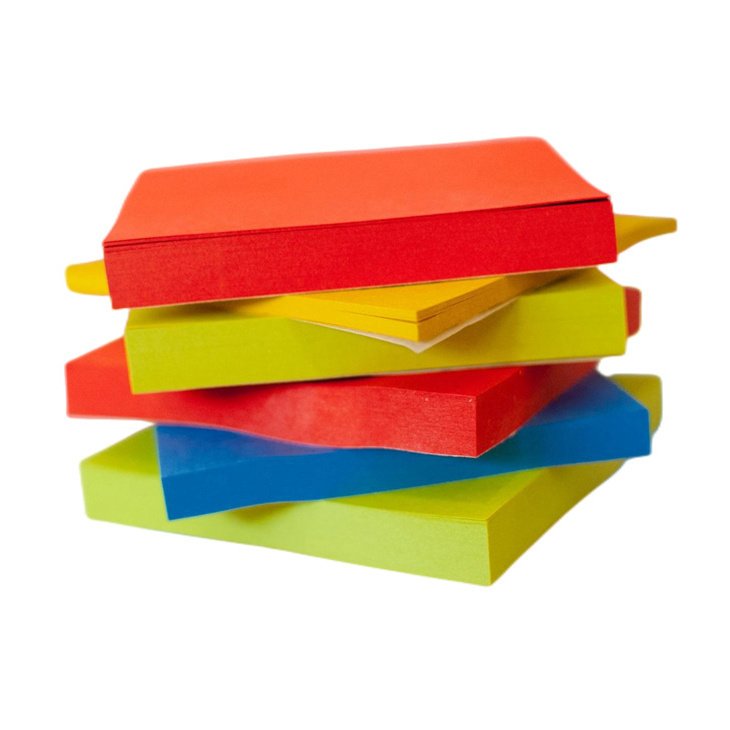 Shenzhen Dongguan hardcover memo pad sticky note for mobile phone 3d paper craft sticky notes pads set folio square notepads