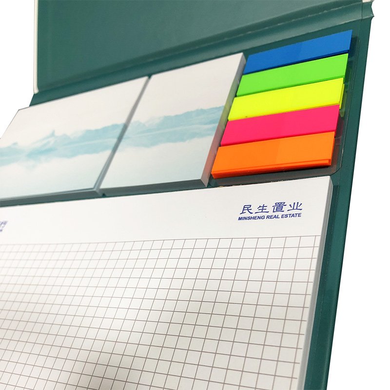 Factory Direct Sale convenient Customized Pattern Logo Different Size Memo Pad For Writing
