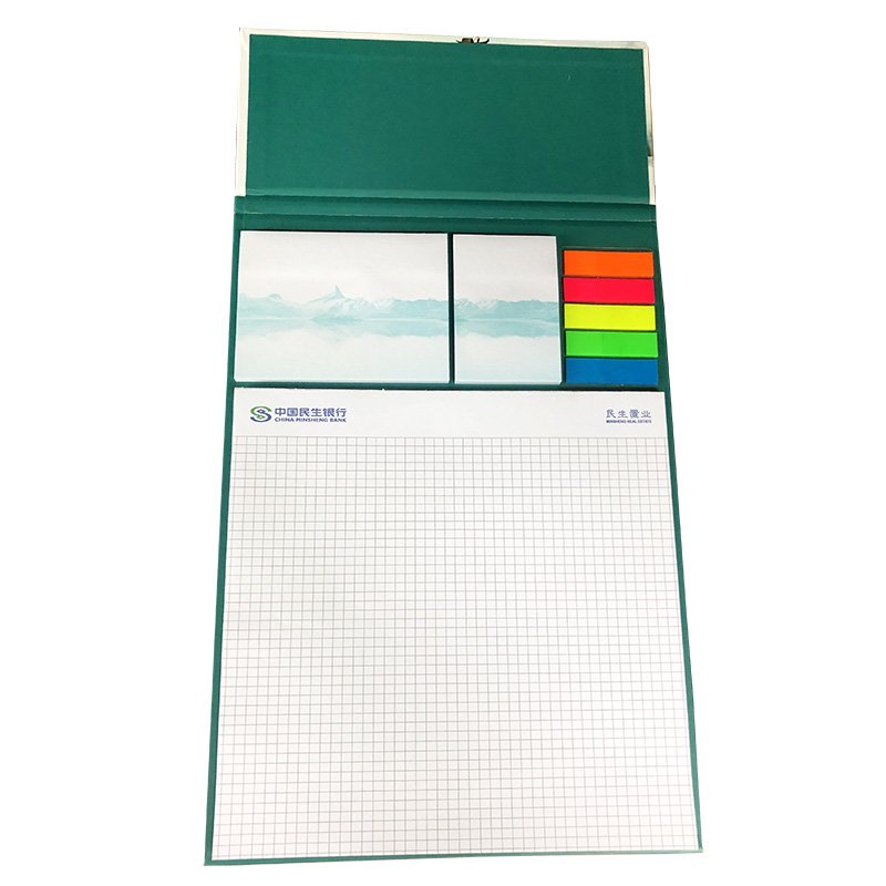 Factory Direct Sale convenient Customized Pattern Logo Different Size Memo Pad For Writing