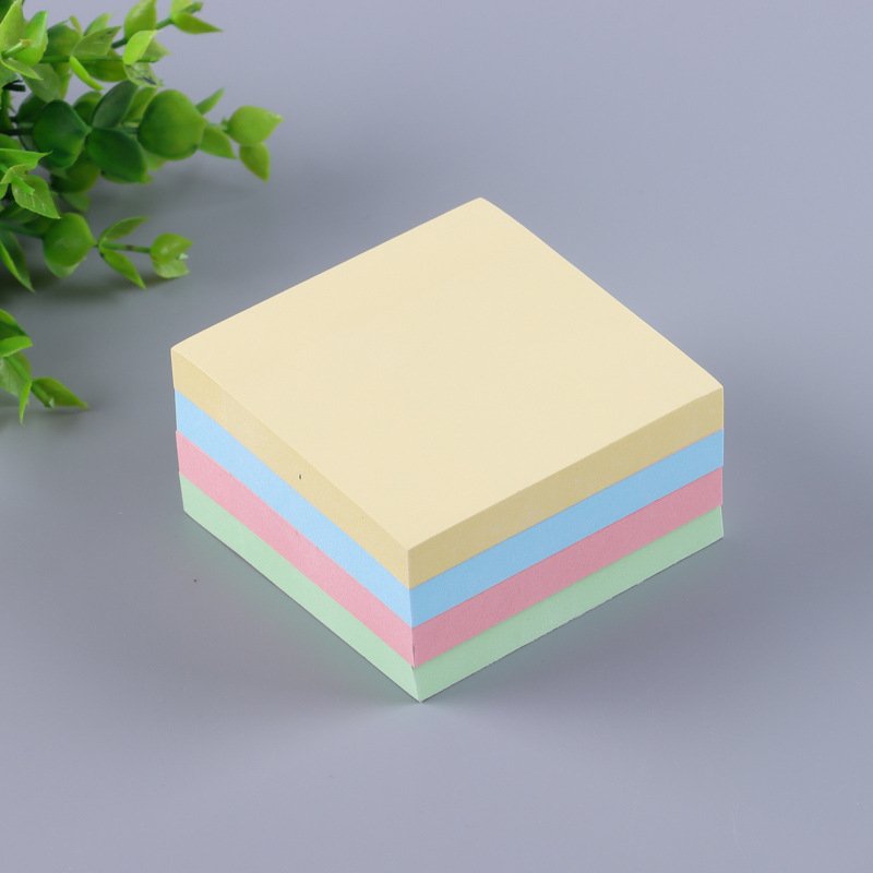 School Stationery Good Quality Self-adhesive Memo Pad Style Sticky Notes with Custom Your Logo