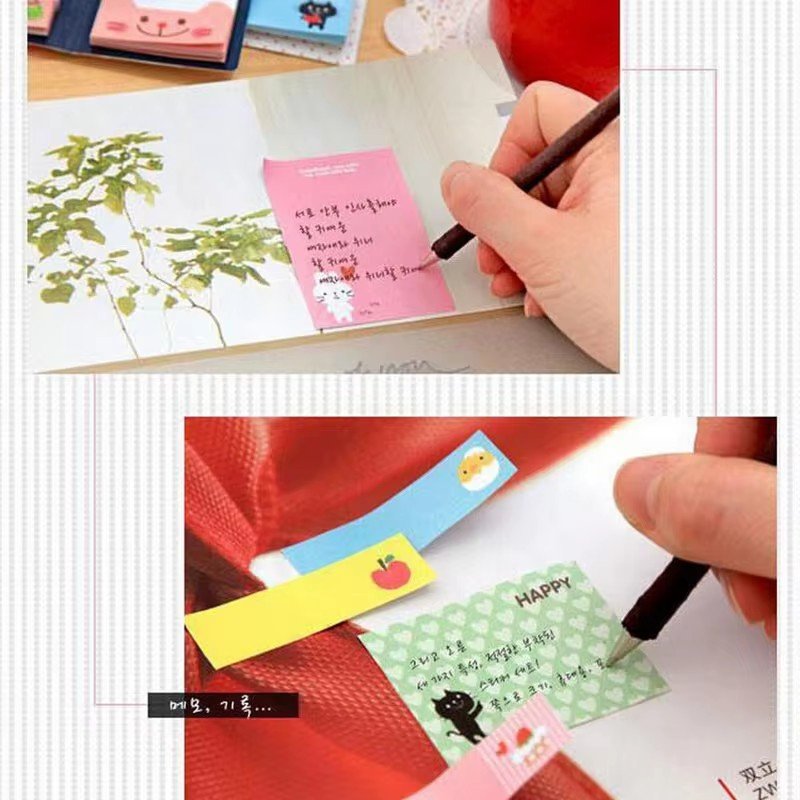 Custom new sticky notes collection, paper pad set, self-adhesive memo pads student stationery customization