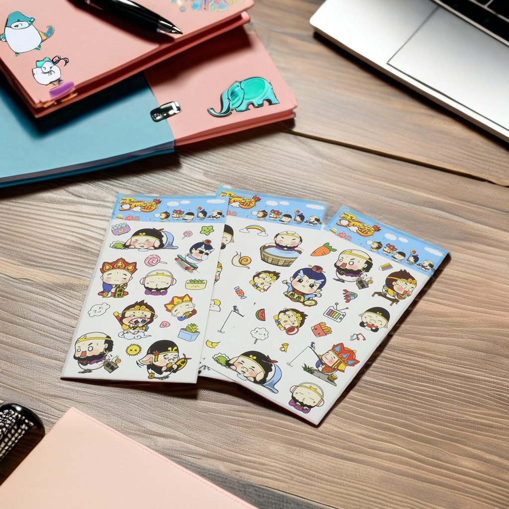 3D Cute Puffy Sticker Bubble Stickers For Kids