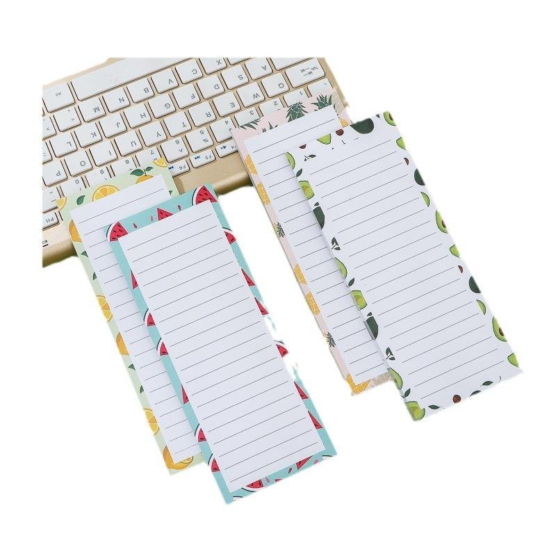 magnetism note pad Writing pad Refrigerator magnet line Message note Blank planner Decorative customizable