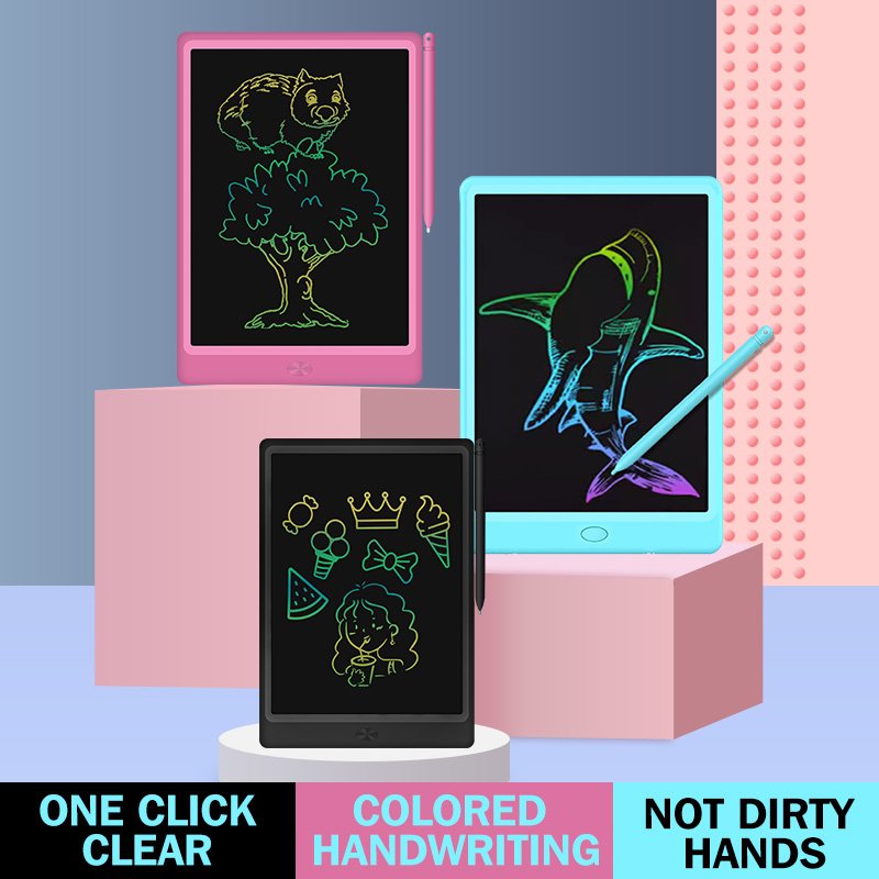 8.5 inch colorful screen lcd writing tablet digital drawing pad doodle board electronic slate factory OEM ODM drawing toys
