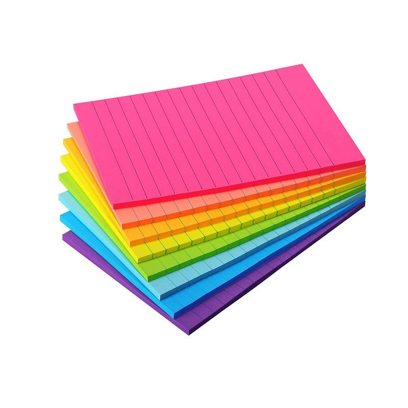 Wholesale Custom Sticky Notes School office colorful Memo Pad Writing Notes