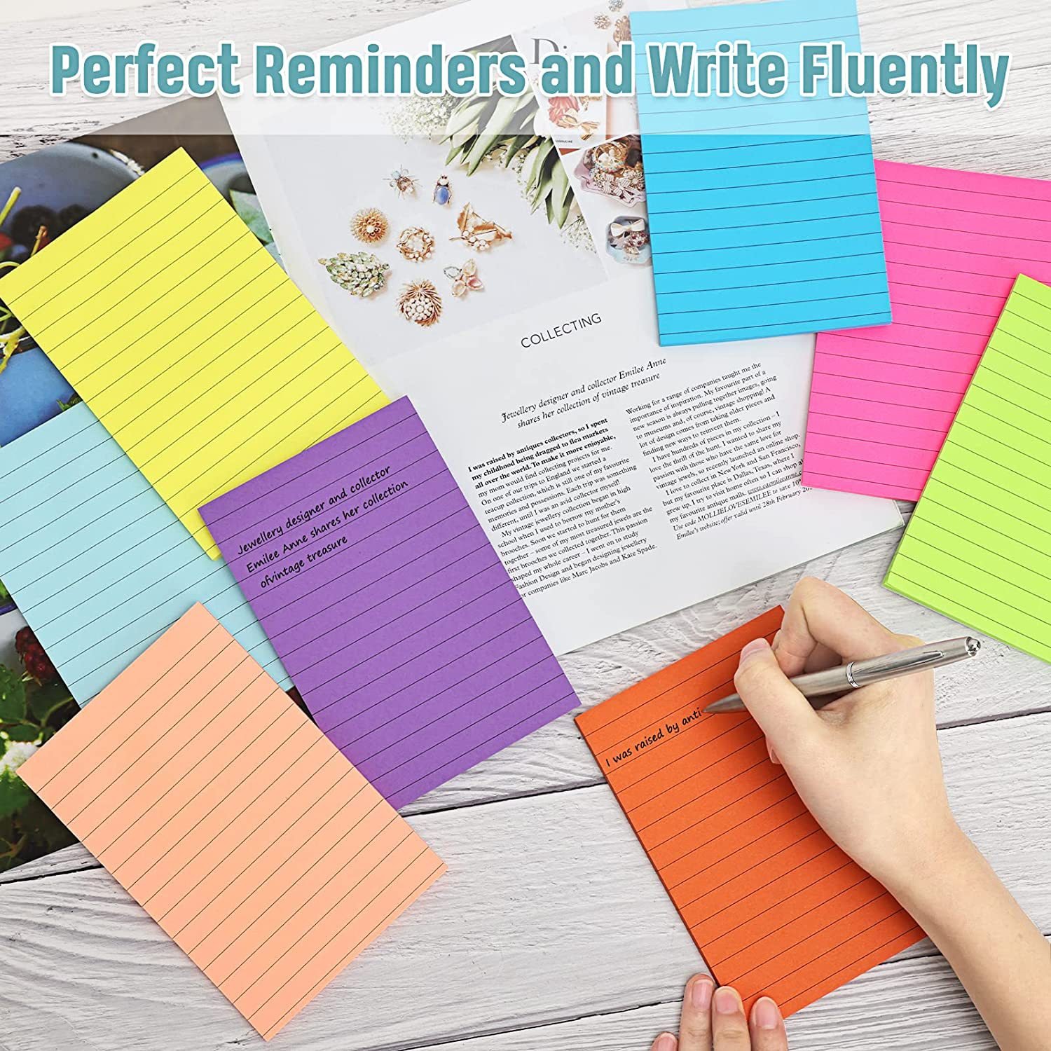 Wholesale Custom Sticky Notes School office colorful Memo Pad Writing Notes