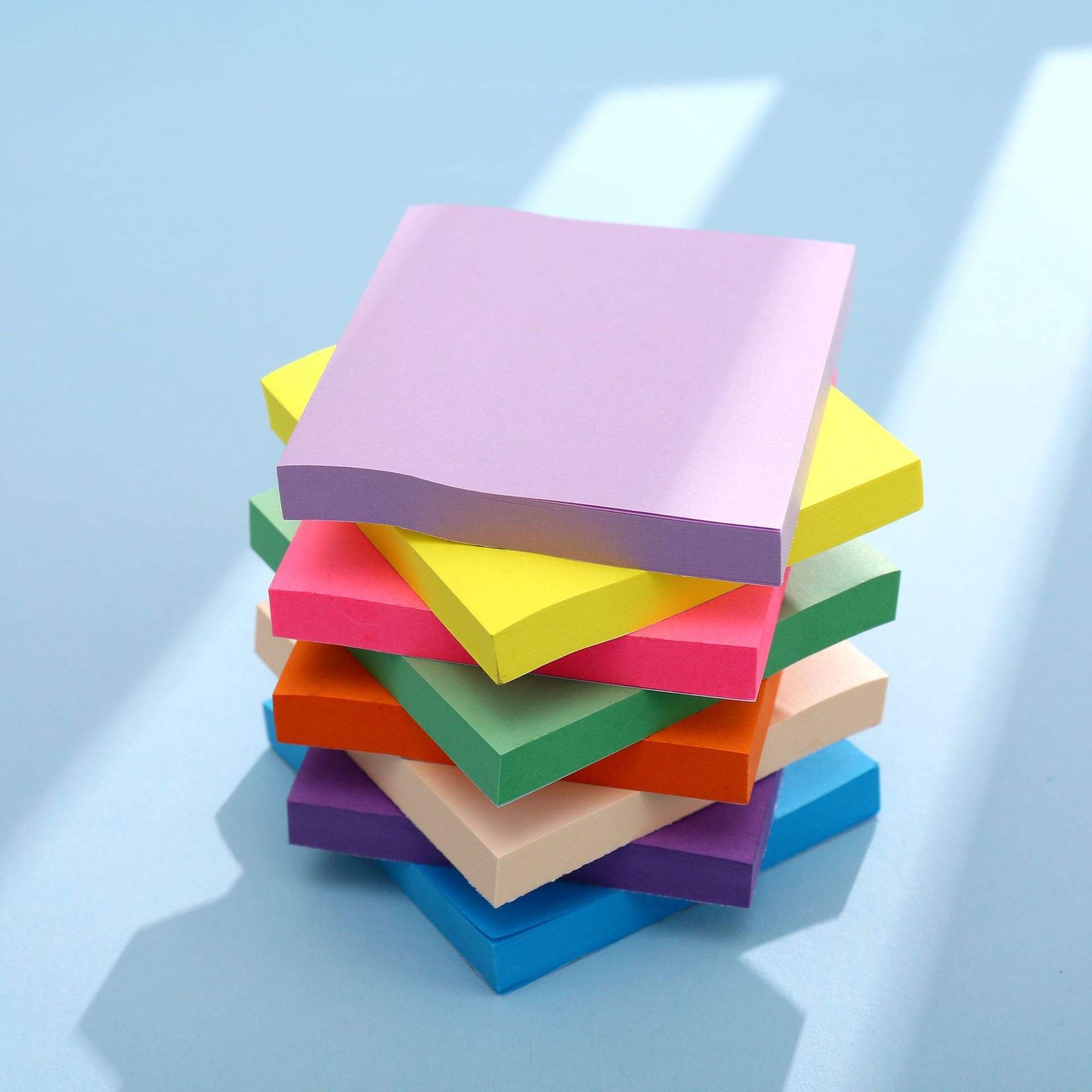 Wholesale Custom Memo Pad Sticky Notes Index Posted Paper Stickers School Supplies Writing & Office Stationery Use Note Pad