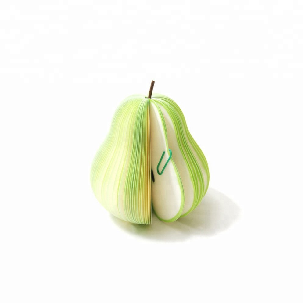 customized 3D fruit sticky notepad