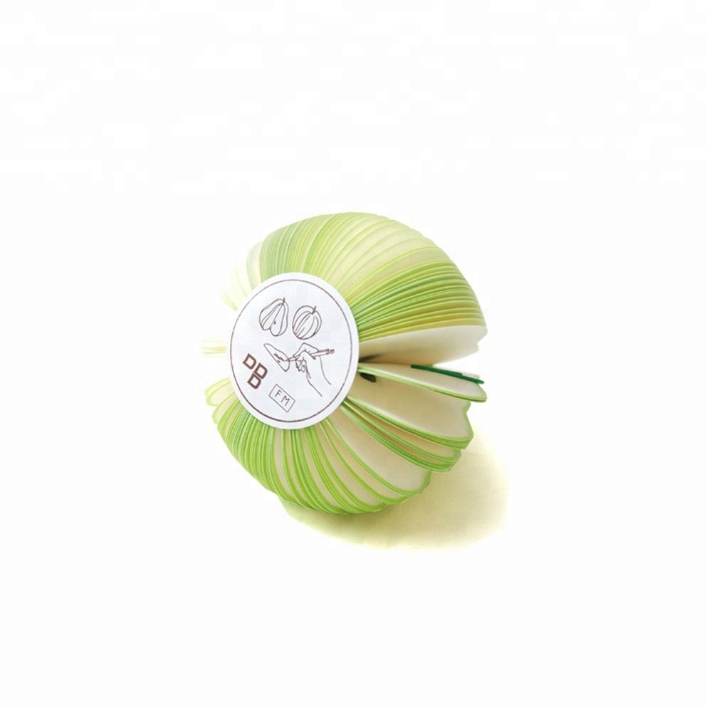customized 3D fruit sticky notepad