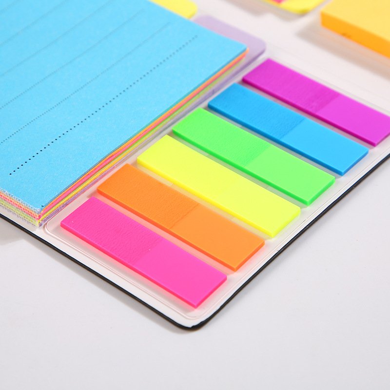 402pcs Self-Stick Notes Set Paper Includes Divider Pads Bundle Index Planner Bullet Journaling Notebook Office Essential