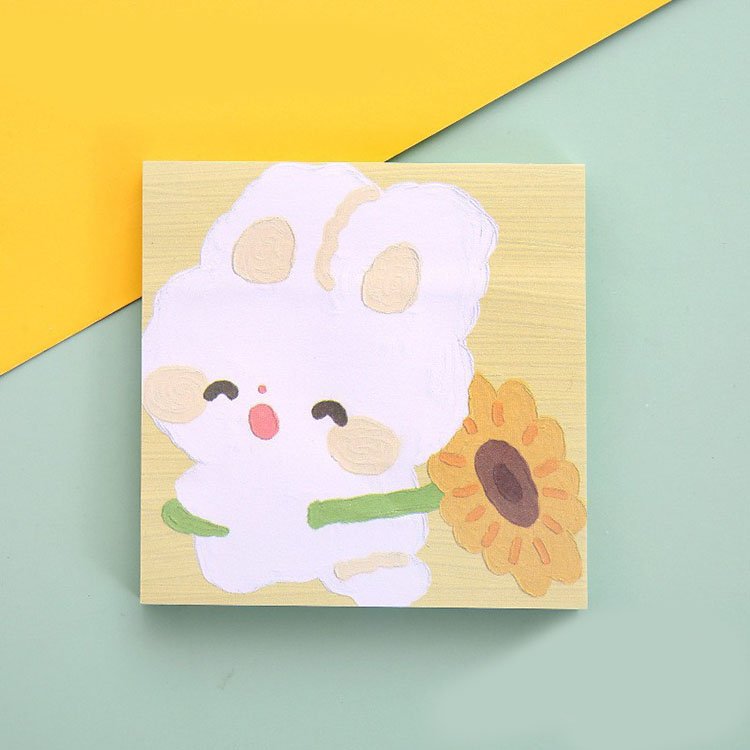 Stationery School Supplies Wholesale Custom Printed Promotional Stationery Memo Pad Cute Sticky Note With Logo