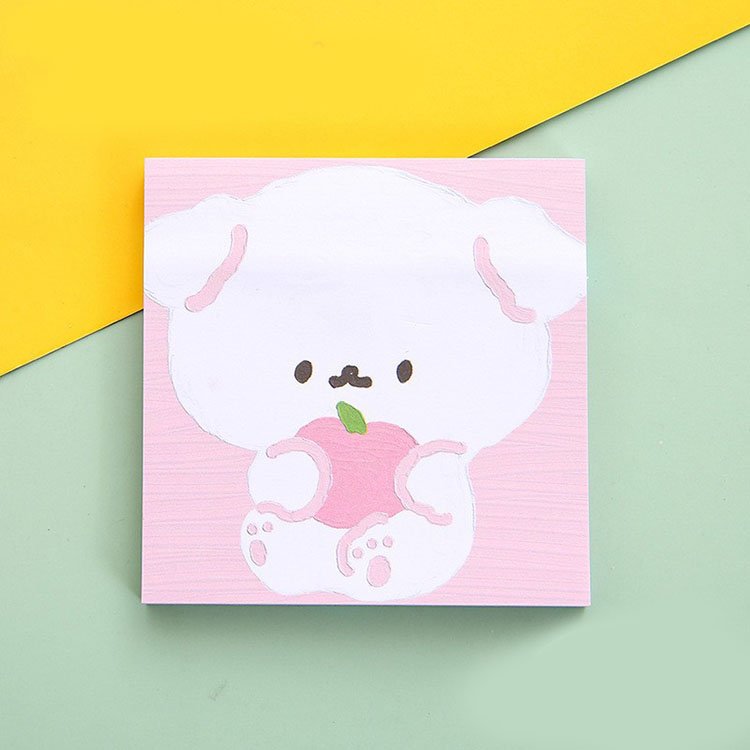 Stationery School Supplies Wholesale Custom Printed Promotional Stationery Memo Pad Cute Sticky Note With Logo