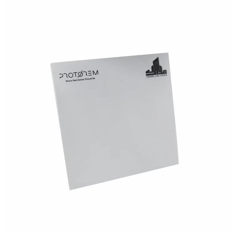 Wholesale Custom Your Logo Recycled 7.6x7.6 Pure Colour Stationary Office Sticky Notes for School Office