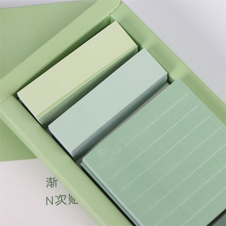 Hot Sale Lovely Note Pad Cartoon Color Creative Memo Pads Portable Mini Sticky Notes Set