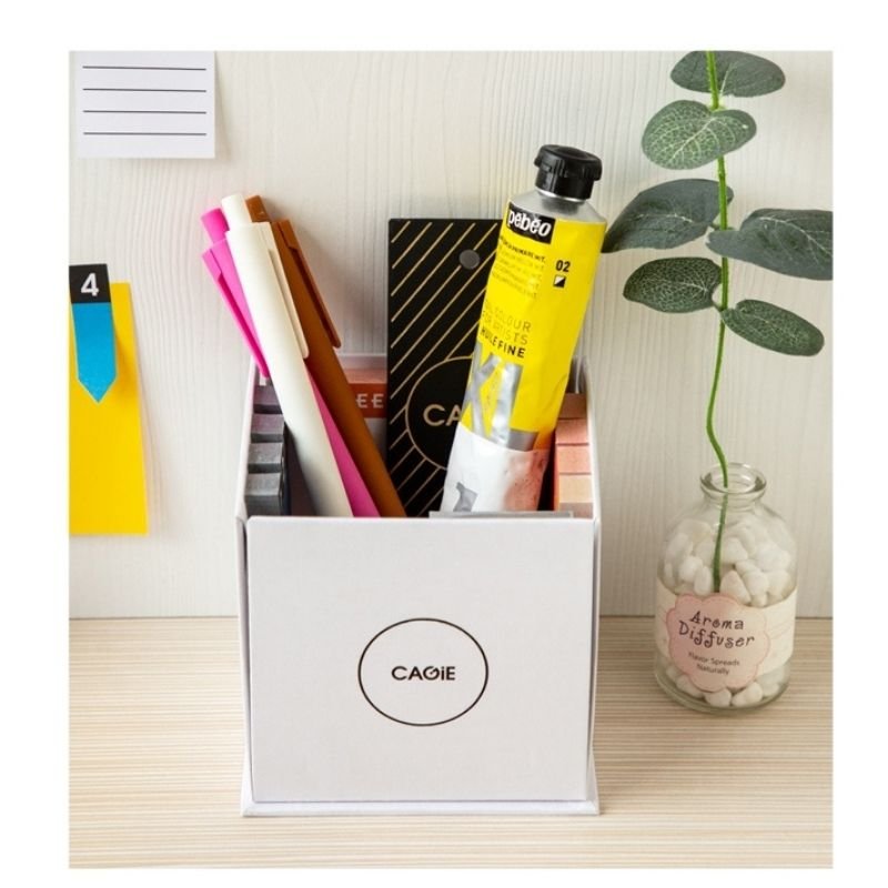 Luxury Hard Cardboard Black Telescope Square Paper Reminder Memo Cube Block Sticky Notes Memo Pads with Index Tabs Box Set