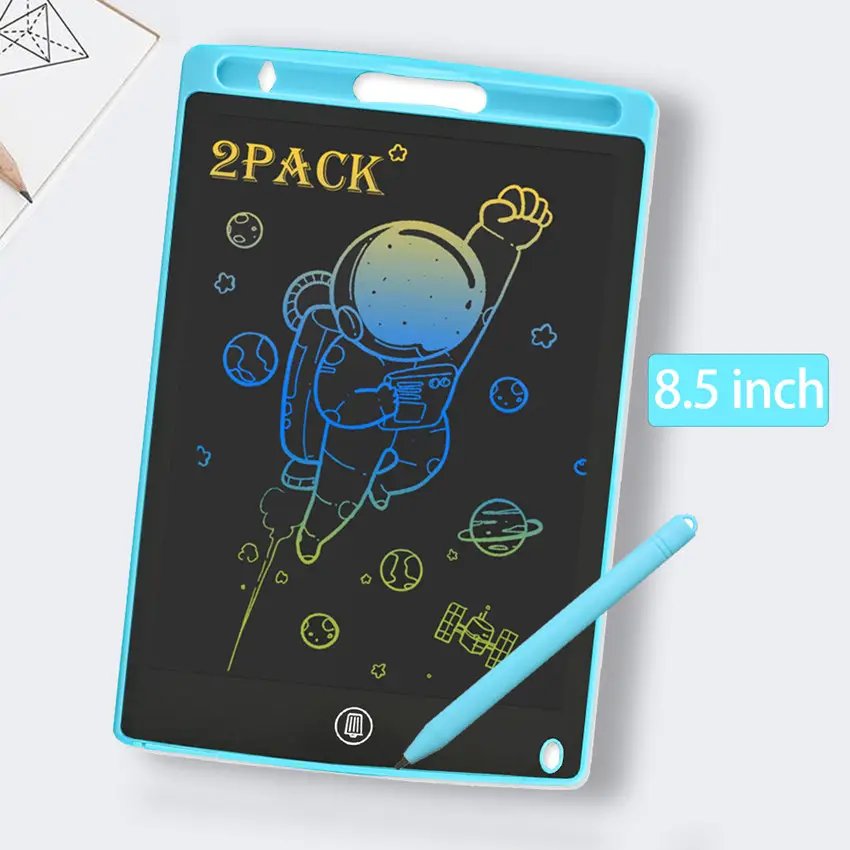 8.5 inch Customized Magnetic LCD writing pad for Kitchen Fridge, magnetic menu planner writing board