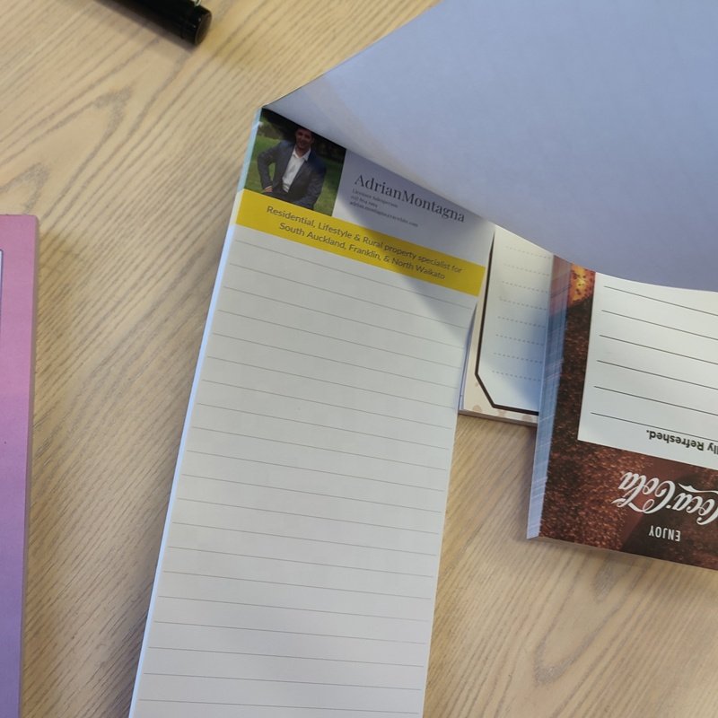 Custom Printed Magnetic Fridge Notepads Wholesale Paper Memo Pad for Office School To-Do List Memos Gift Item