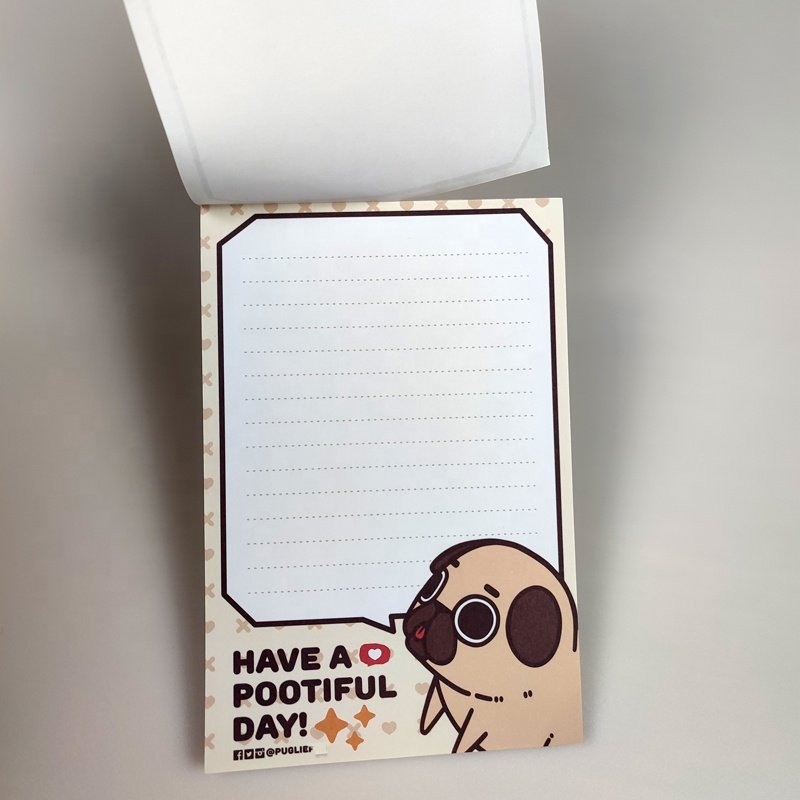 Custom Printed Magnetic Fridge Notepads Wholesale Paper Memo Pad for Office School To-Do List Memos Gift Item