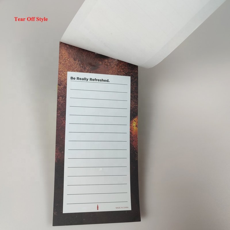 Custom Printed Magnetic Fridge Notepads Wholesale Paper Memo Pad for Office School To-Do List Memos Gift Item