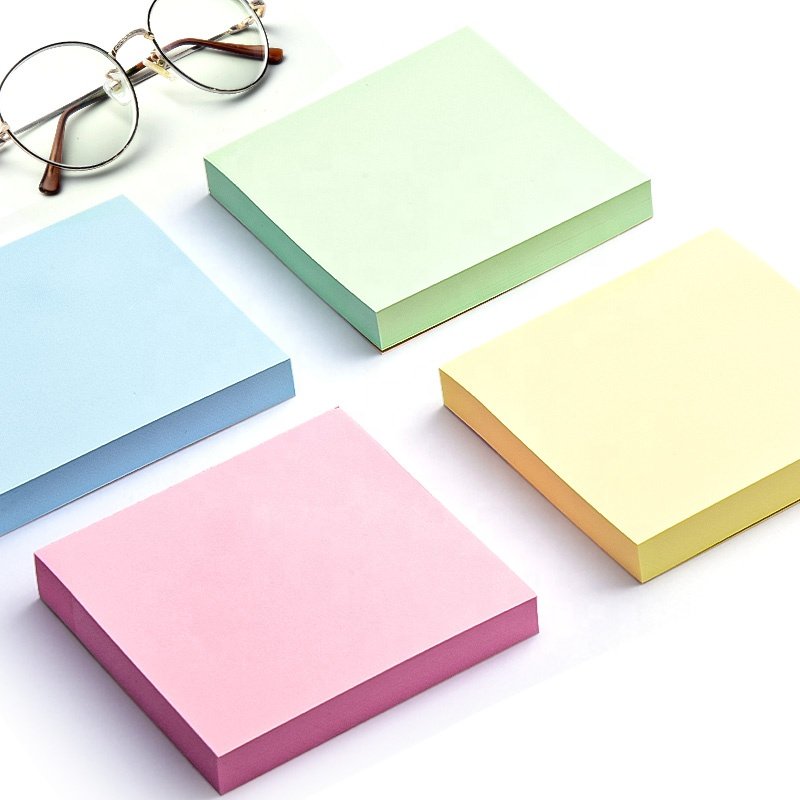 M&G 3*2 100-Page Self-Adhesive Memo Pads Colorful Note Paper Set for School and Office Use Stationery