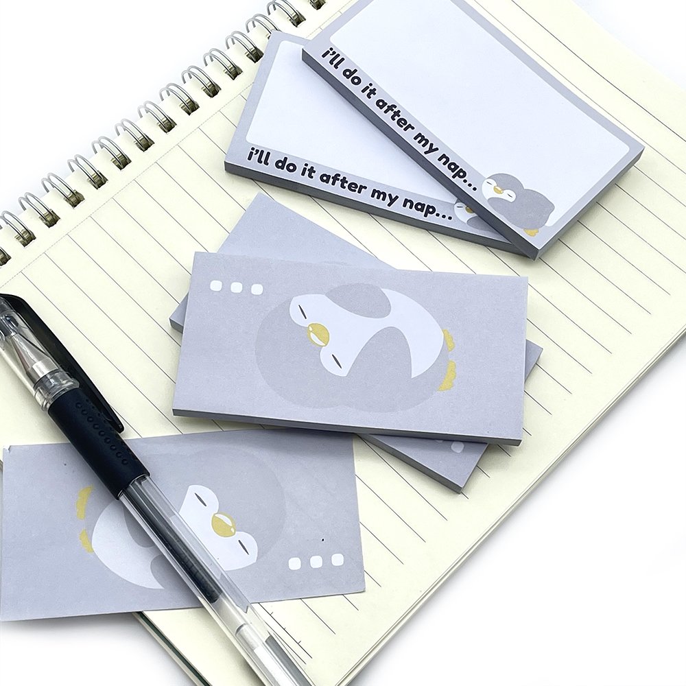 Custom Designed Cartoon Printed In A Variety Of Shapes Can Be Torn Paste Memo Pads