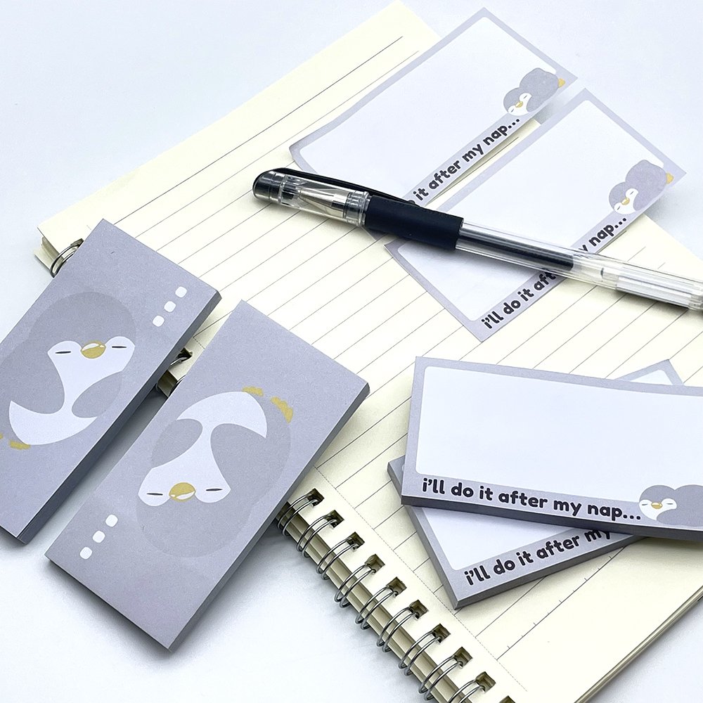 Custom Designed Cartoon Printed In A Variety Of Shapes Can Be Torn Paste Memo Pads