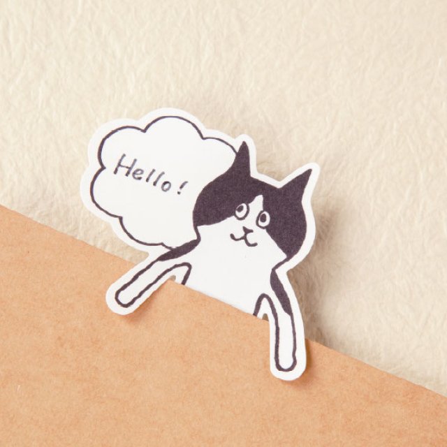gift cards, cards, greeting cards, Custom Printing Professional Handmade Greeting Cards Box Set, cat sticky notes